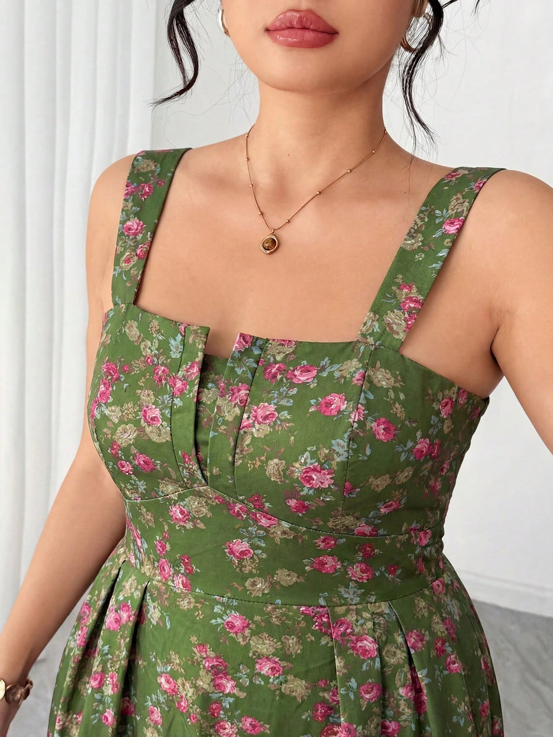 Rochie SHEIN, verde