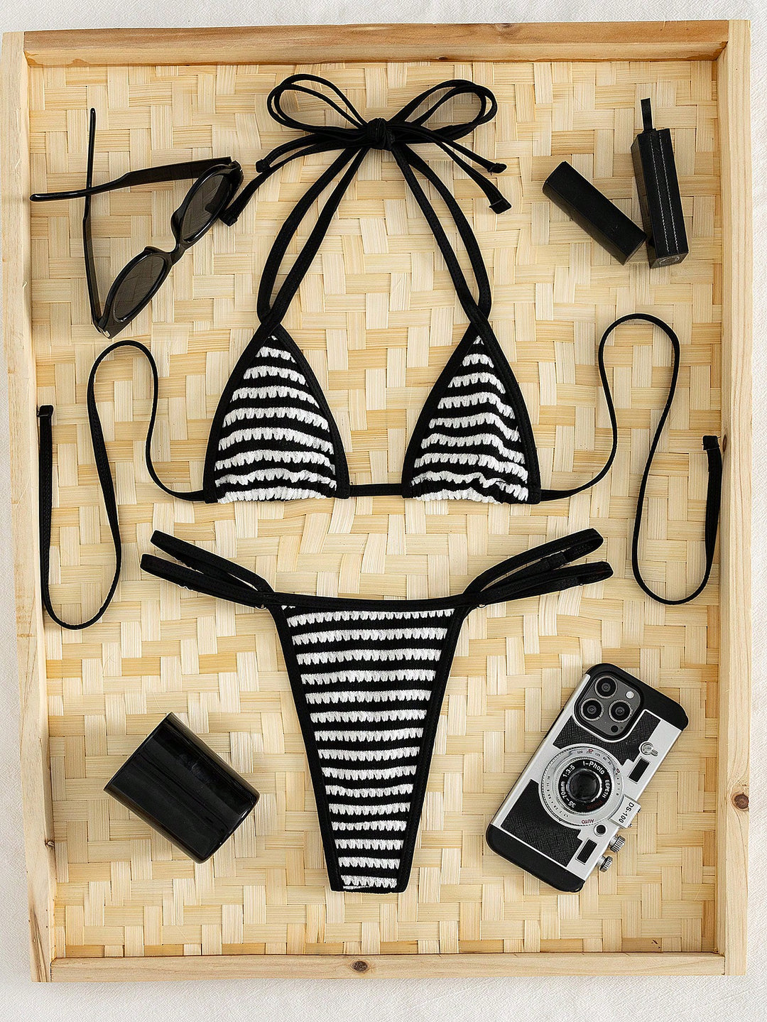Set bikini SHEIN, mix culori