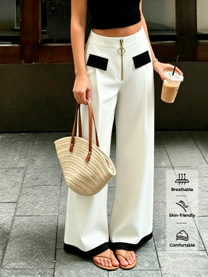 Pantaloni SHEIN, portocaliu