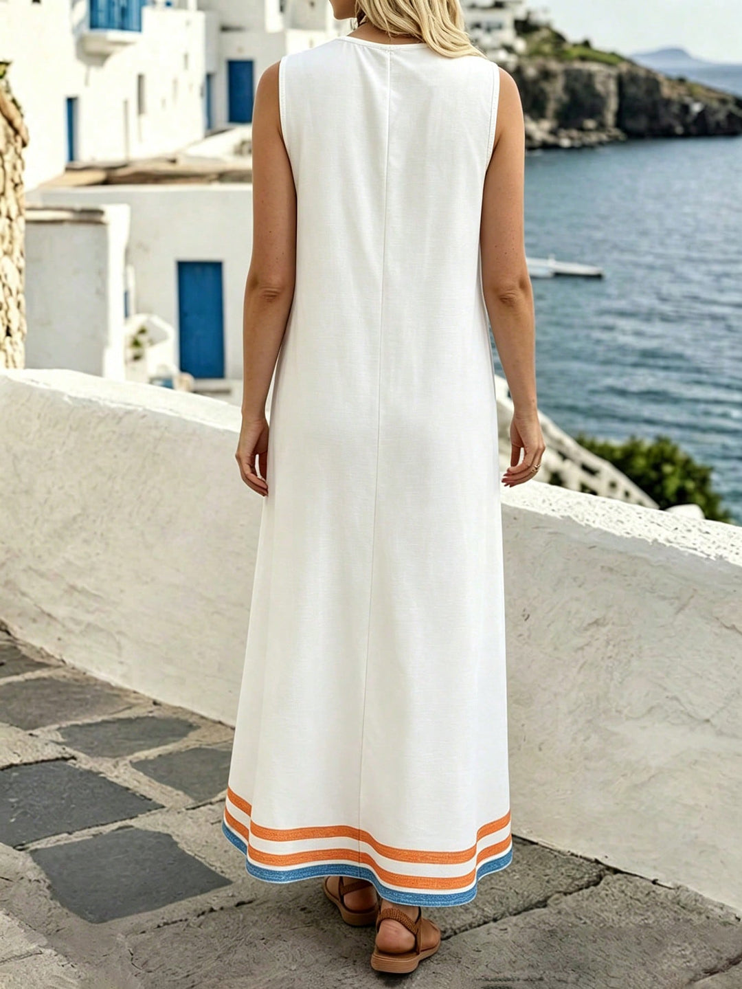 Rochie maxi SHEIN, mix culori
