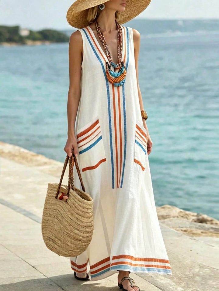 Rochie maxi SHEIN, mix culori