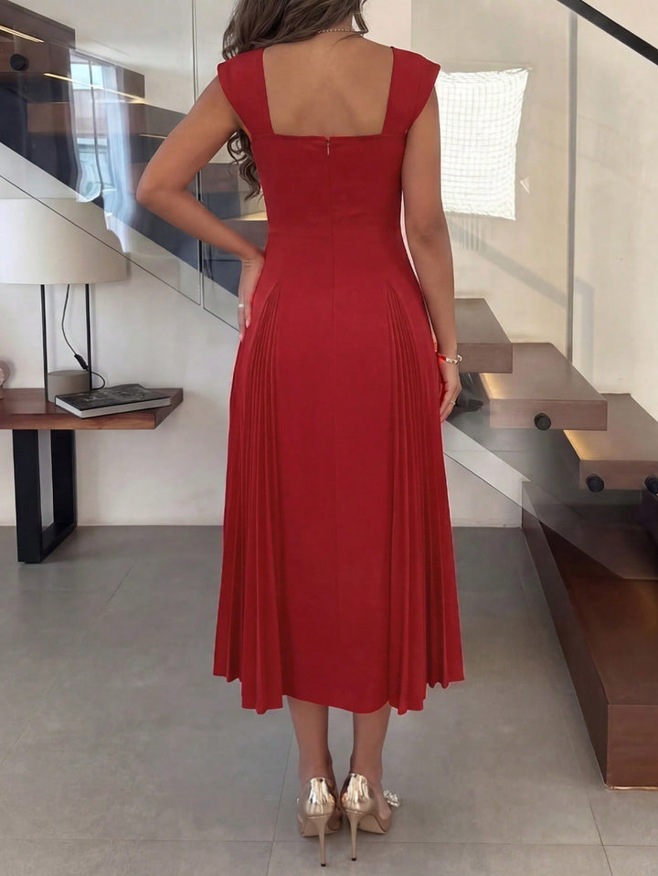 Rochie maxi SHEIN, roșu