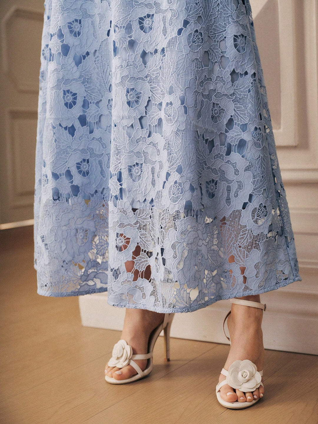Rochie maxi SHEIN, albastru