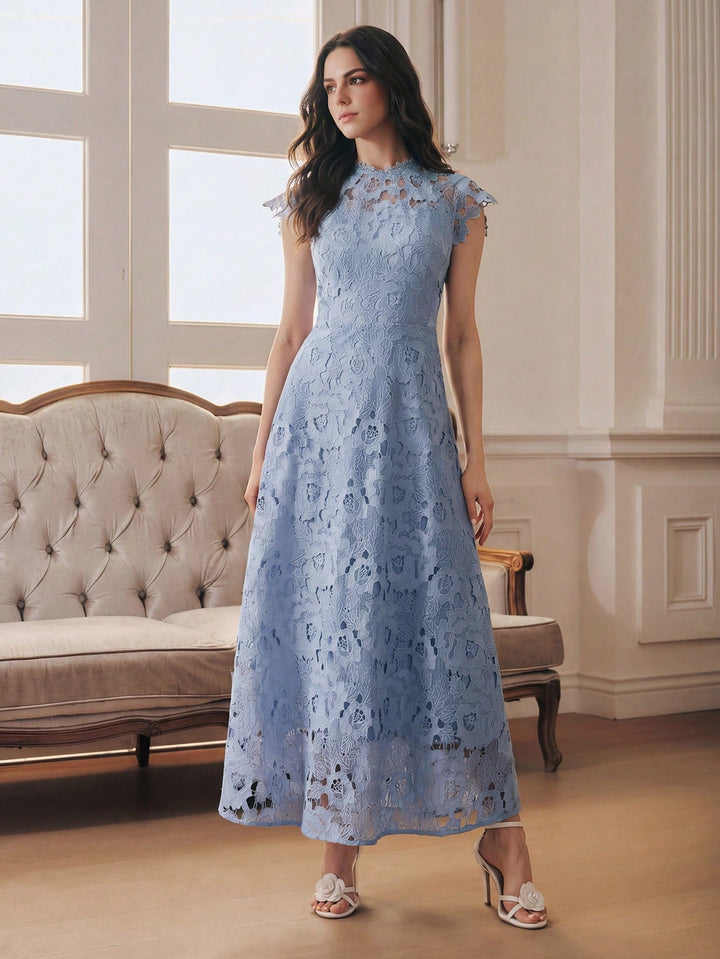 Rochie maxi SHEIN, albastru