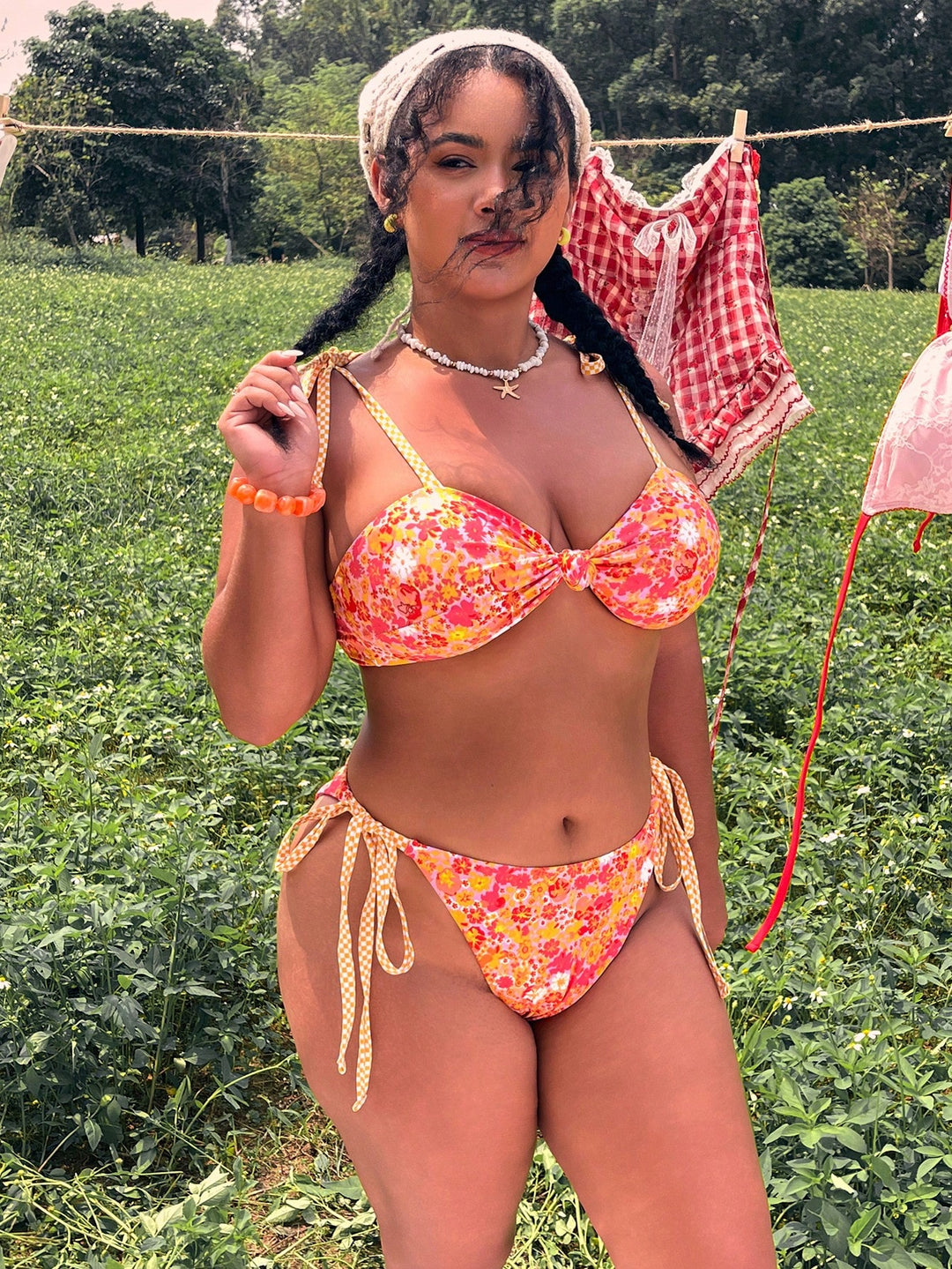 Set bikini de baie SHEIN, mix culori