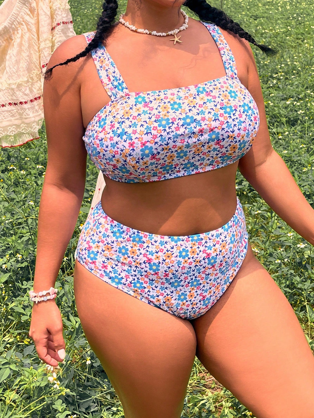 Set bikini de baie SHEIN, mix culori