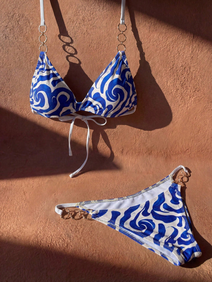 Set bikini SHEIN, mix culori