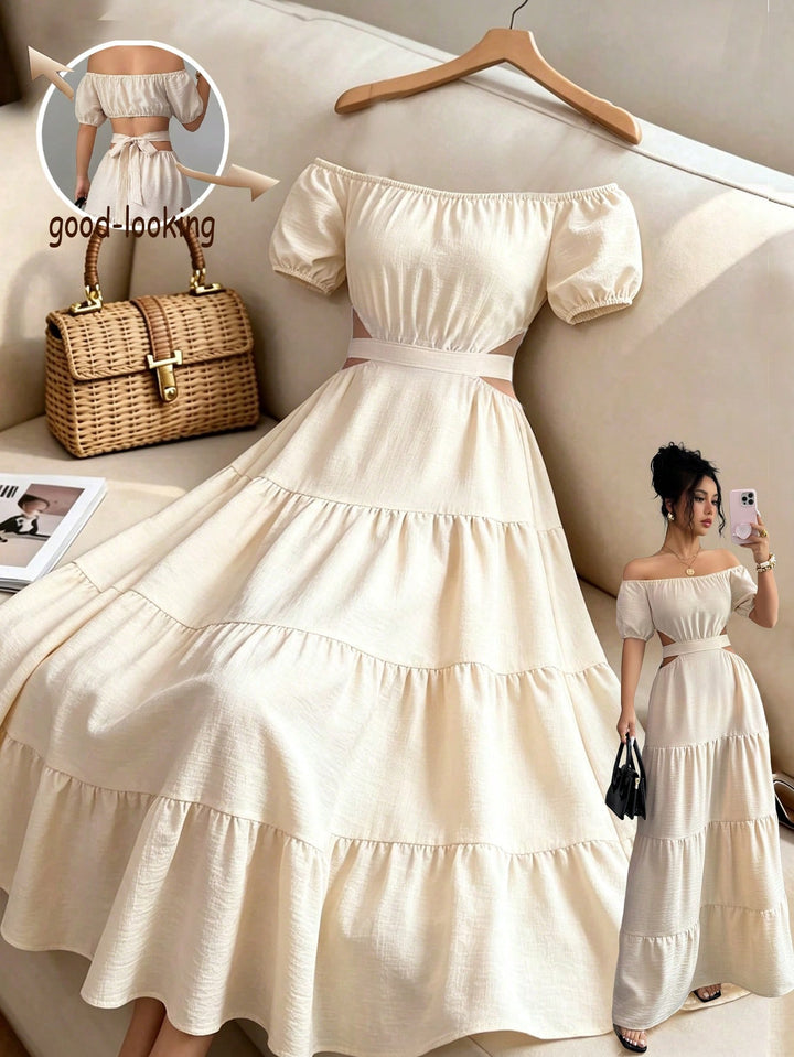 Rochie maxi SHEIN, roz