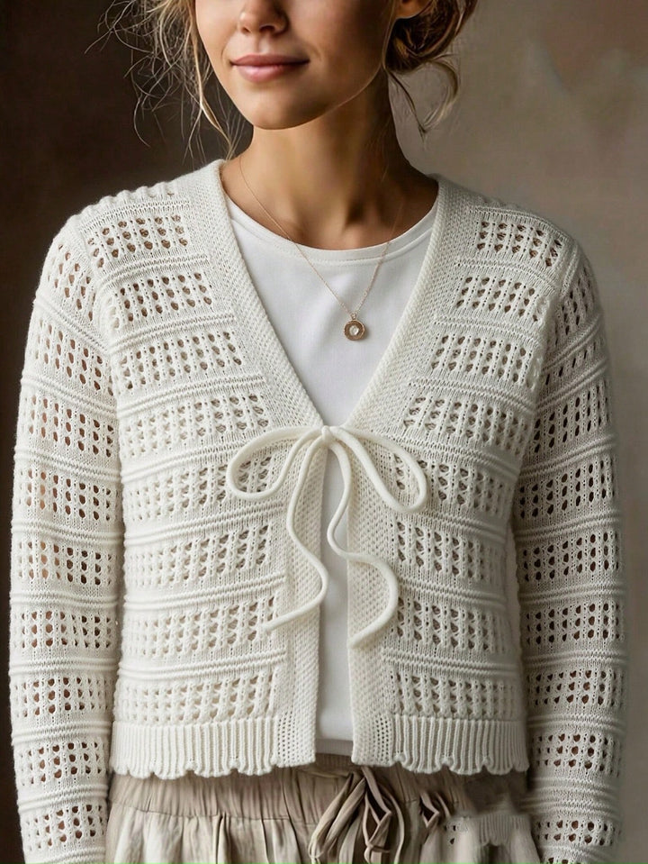 Cardigan SHEIN, alb