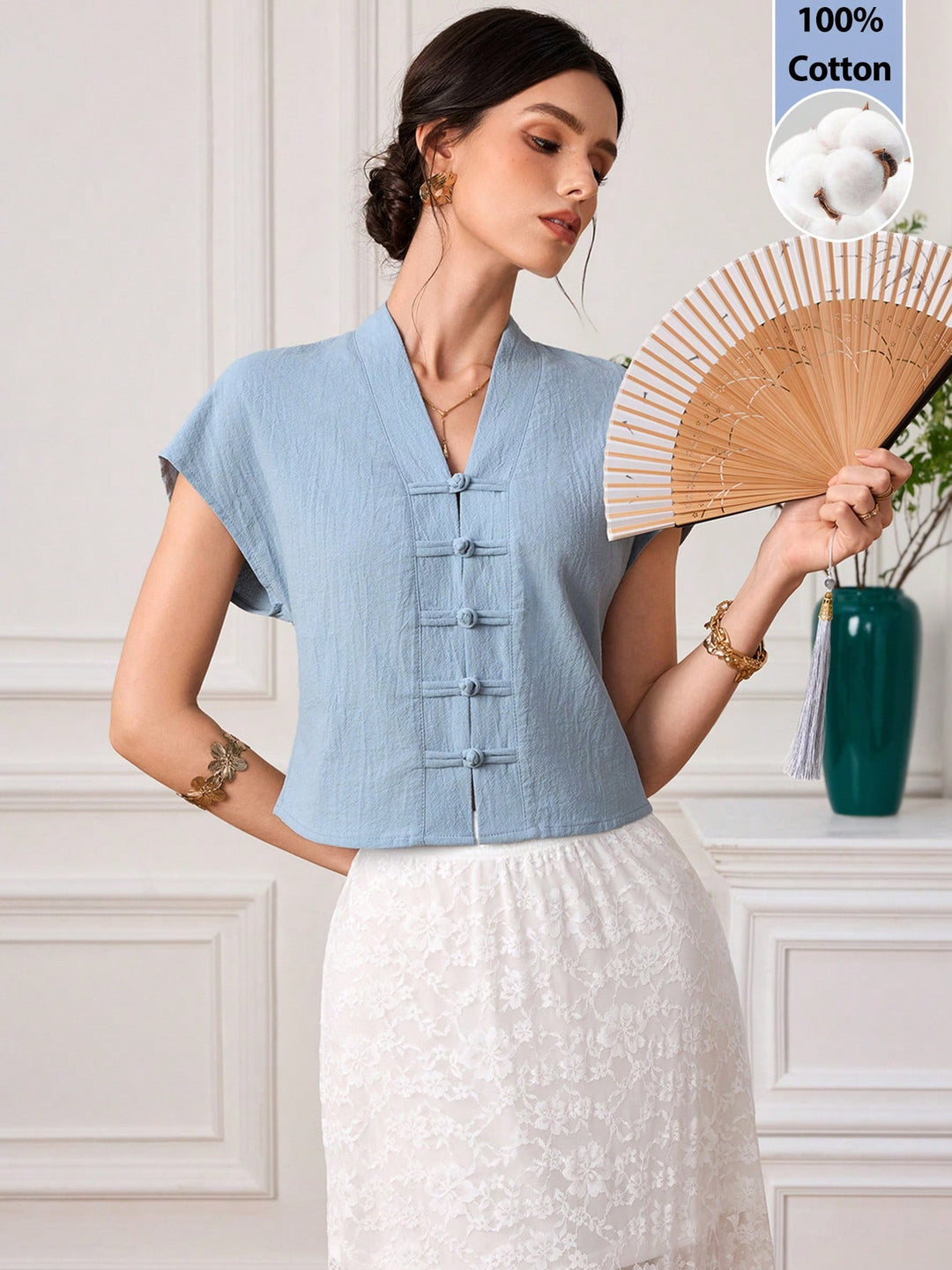 Bluza SHEIN, albastru