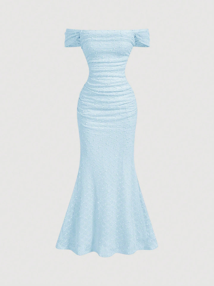 Rochie maxi SHEIN, albastru