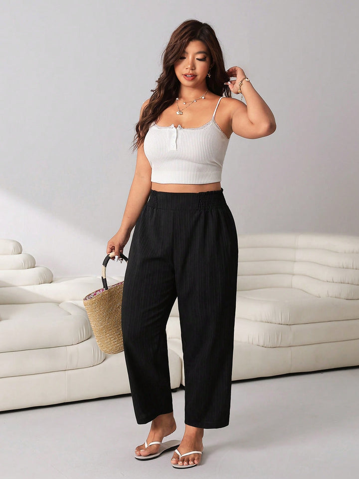 Pantaloni SHEIN, negru
