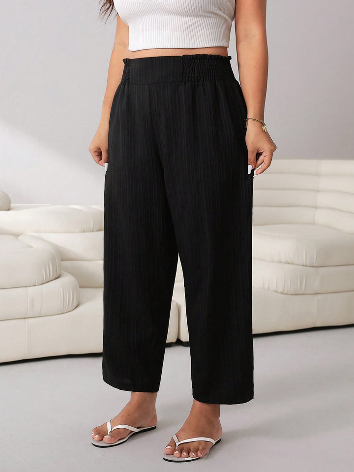Pantaloni SHEIN, negru