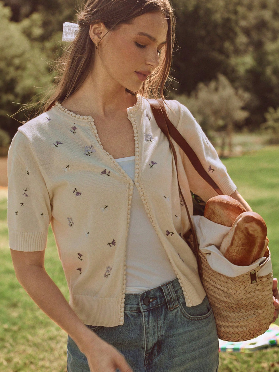 Cardigan SHEIN, portocaliu