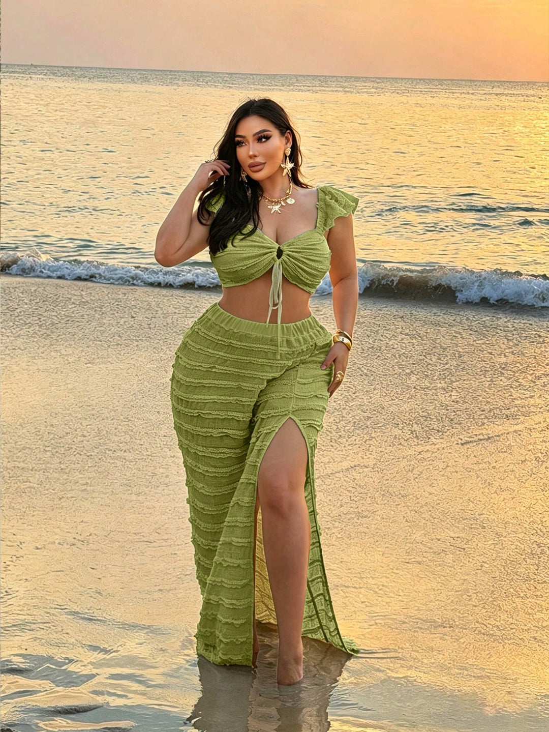 Compleu SHEIN, verde