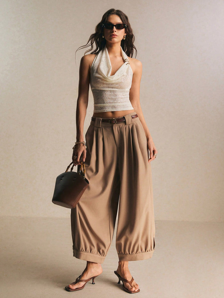 Pantaloni SHEIN, kaki