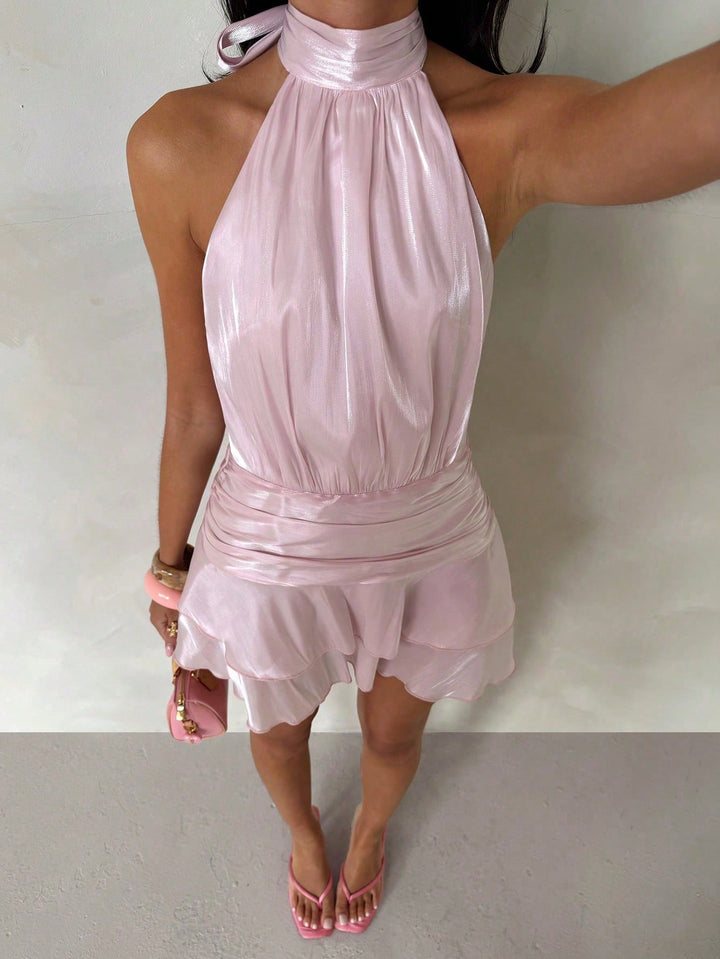 Rochie mini SHEIN, roz