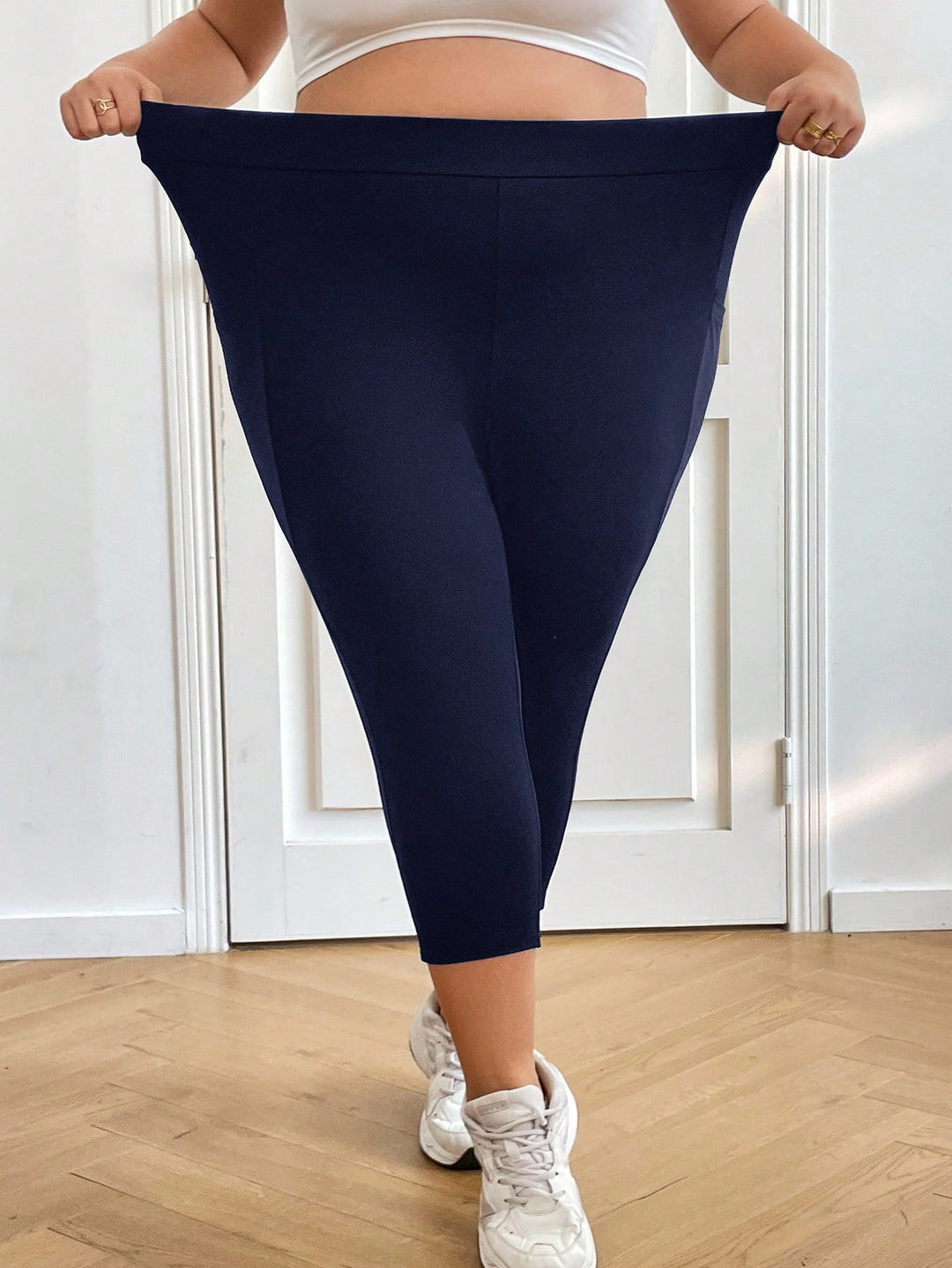 3/4-Es leggings SHEIN, kék
