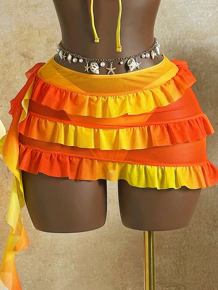 Set bikini SHEIN, galben