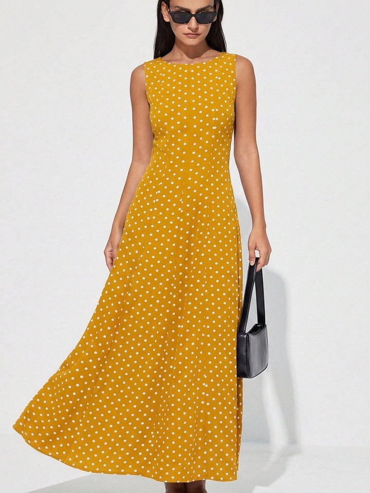 Rochie maxi SHEIN, galben
