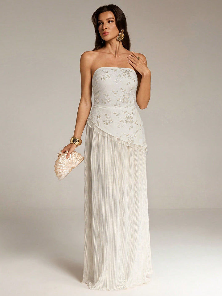Rochie maxi SHEIN, portocaliu