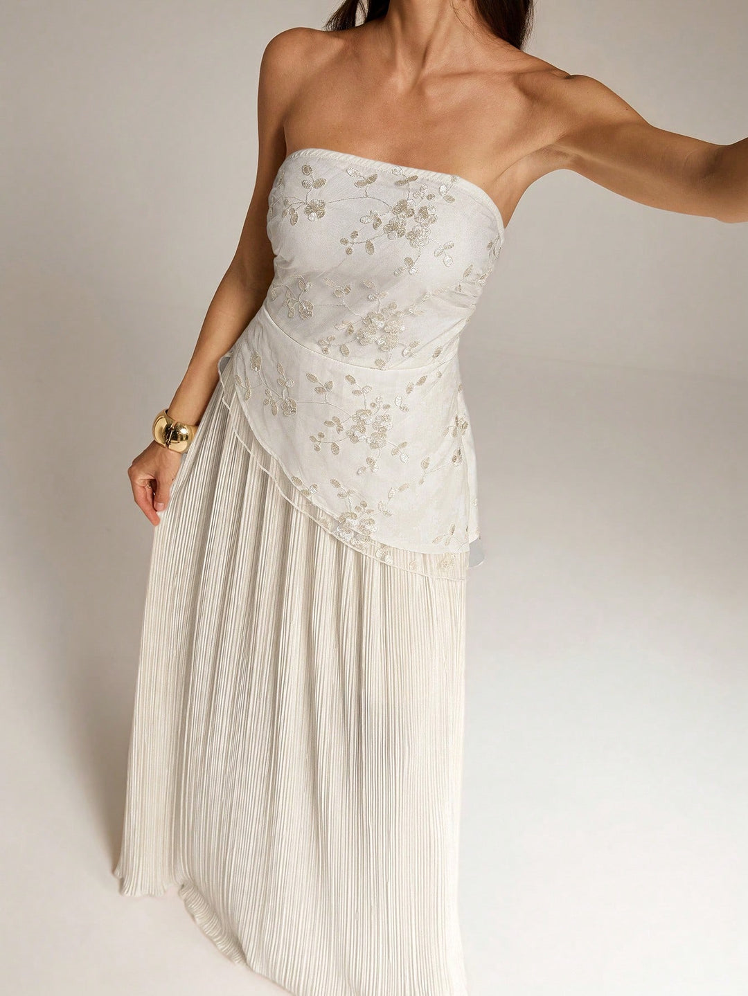 Rochie maxi SHEIN, portocaliu