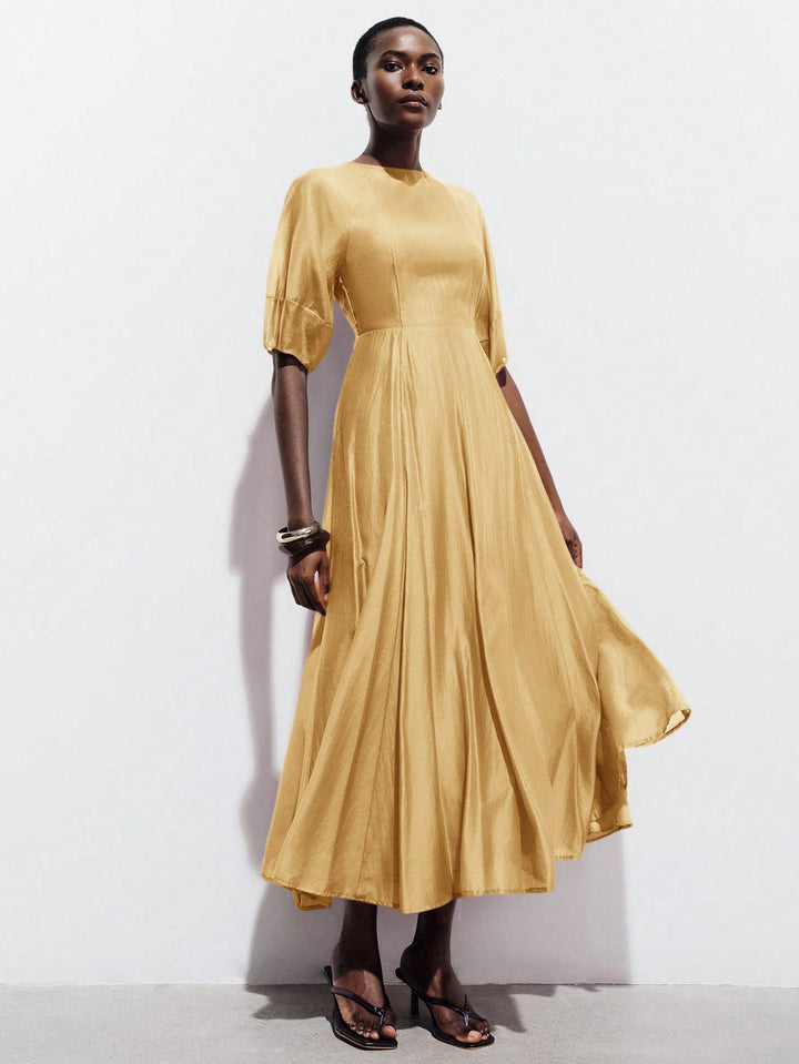 Rochie maxi SHEIN, galben