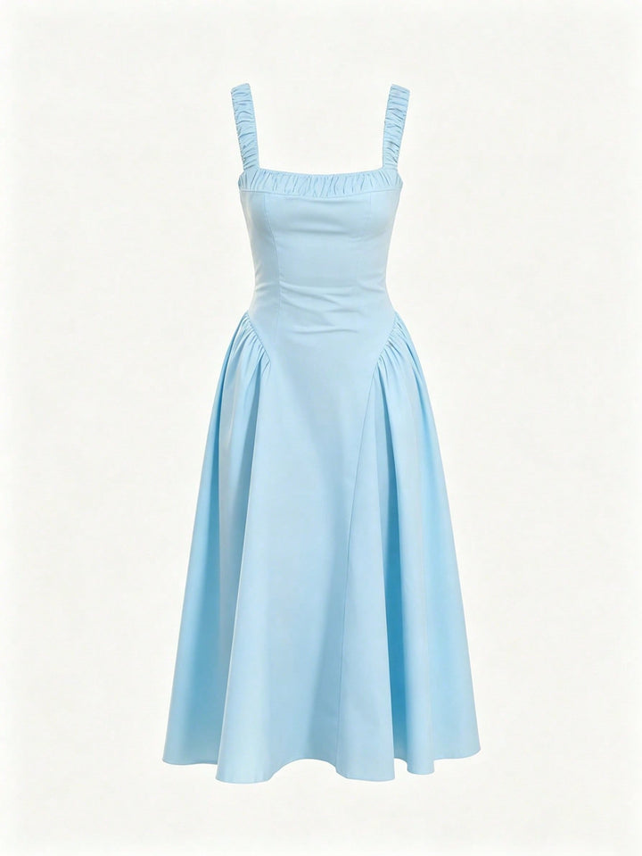 Rochie maxi SHEIN, albastru