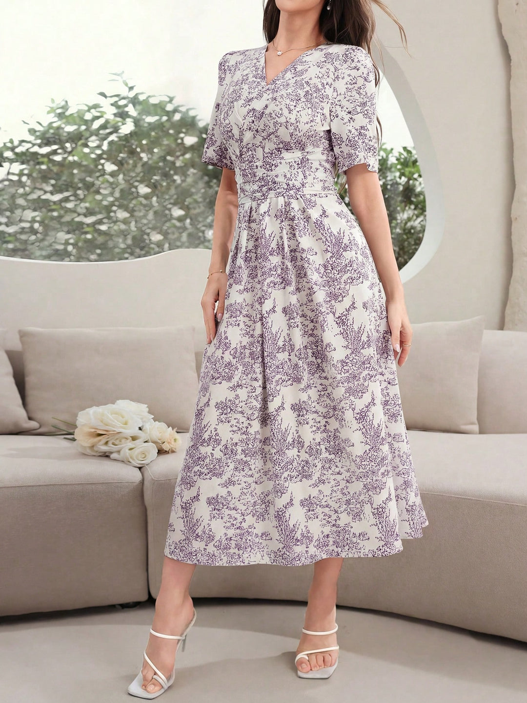 Rochie maxi SHEIN, mov