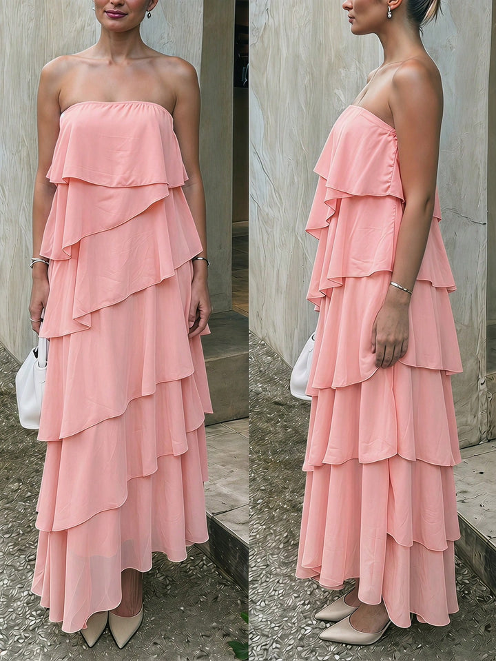 Rochie maxi SHEIN, roz