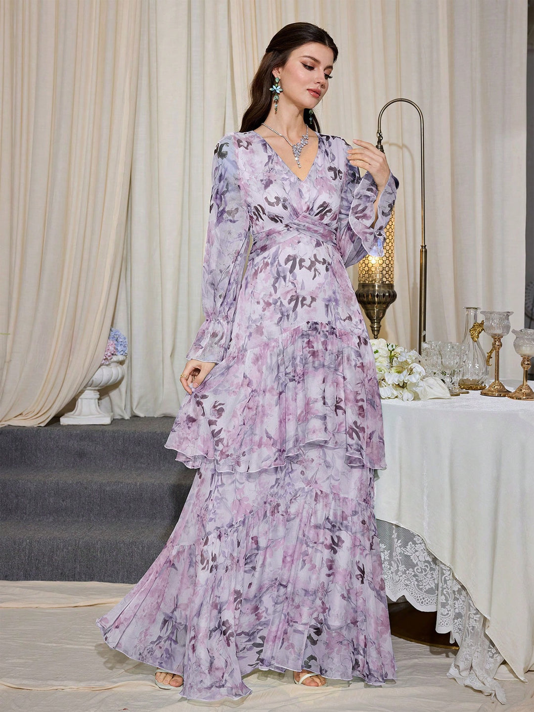 Rochie maxi SHEIN, mov