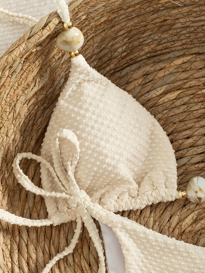 Set bikini SHEIN, bej