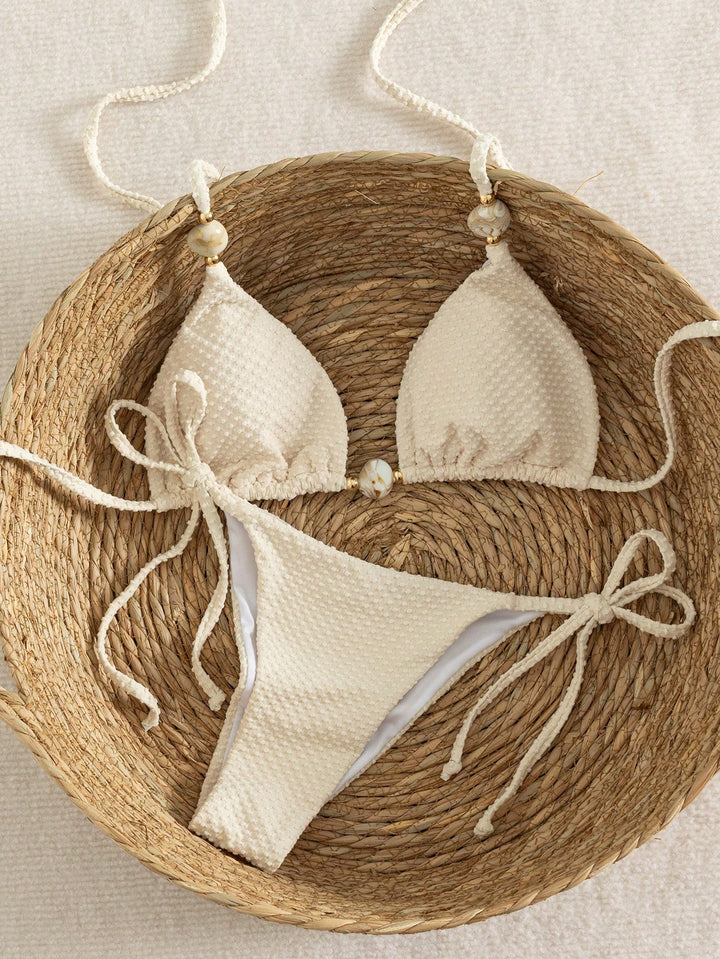 Set bikini SHEIN, bej