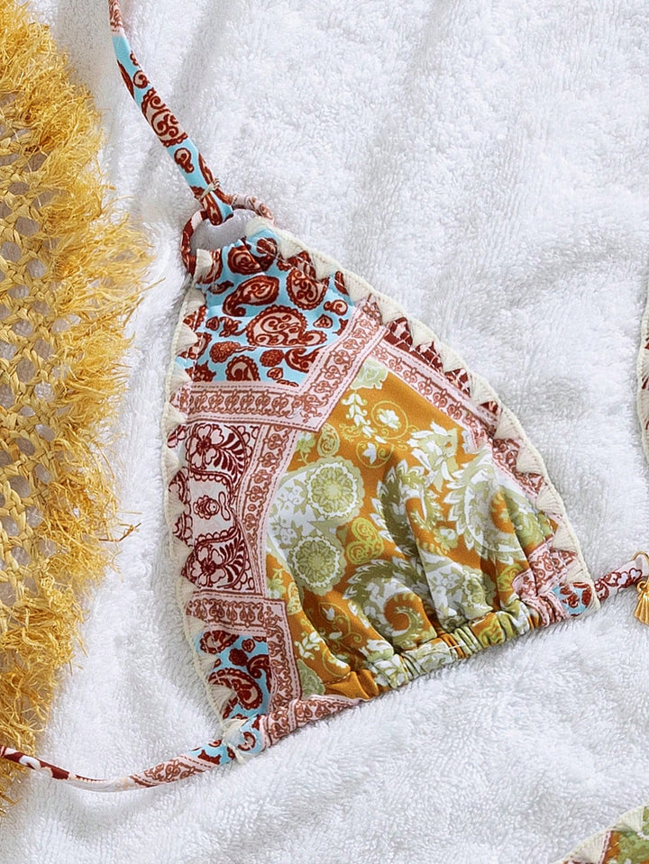 Set bikini SHEIN, mix culori