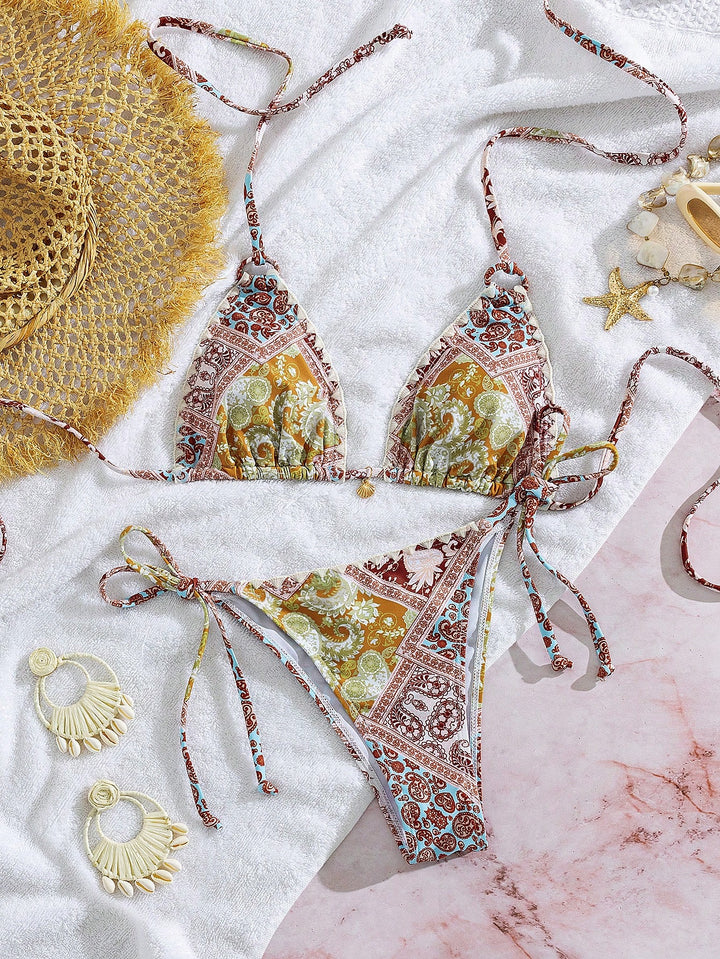 Set bikini SHEIN, mix culori
