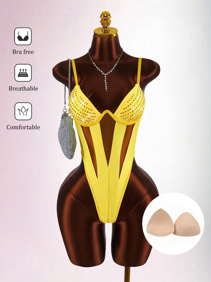 Body SHEIN, galben