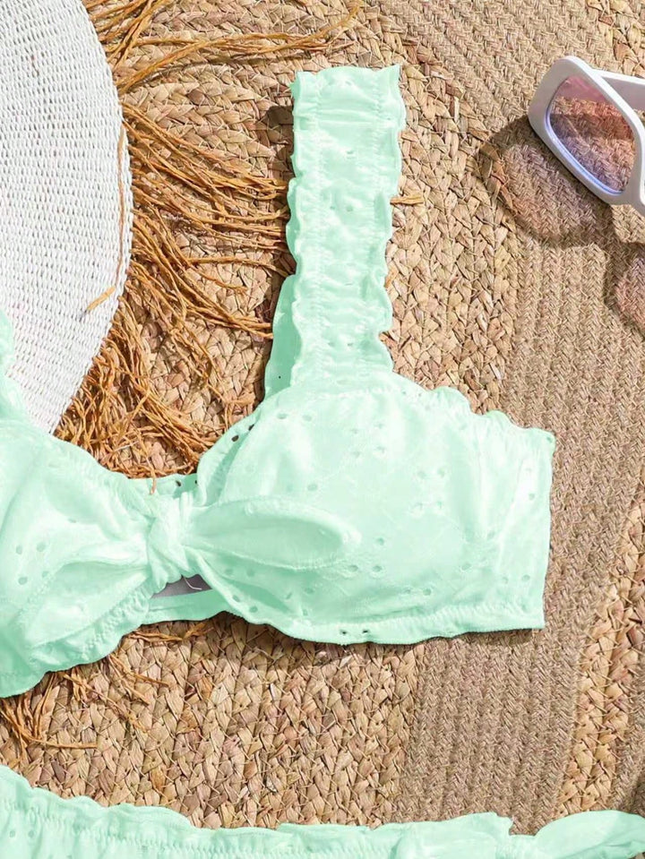 Set bikini SHEIN, verde