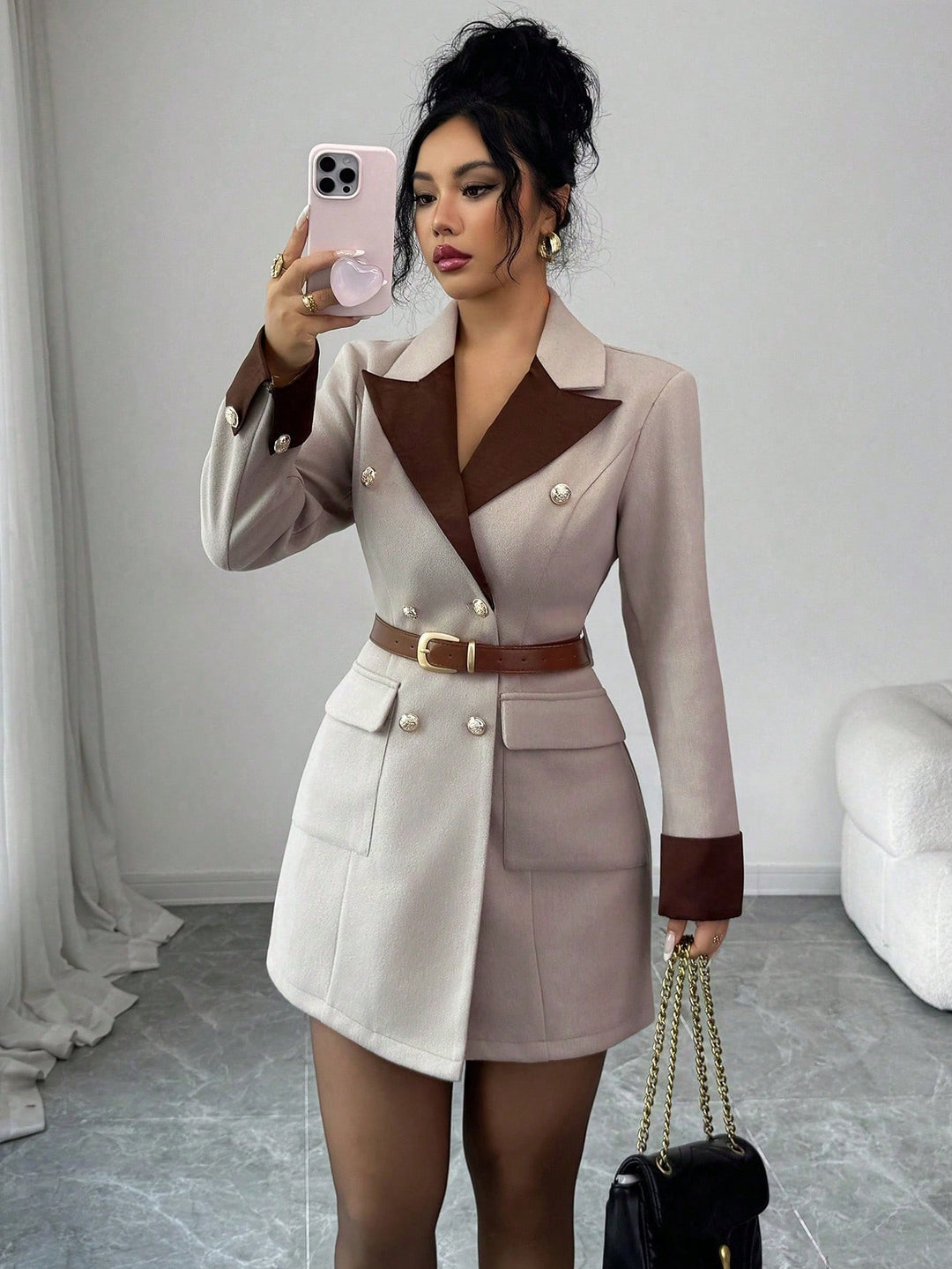 Sacou SHEIN, mix culori