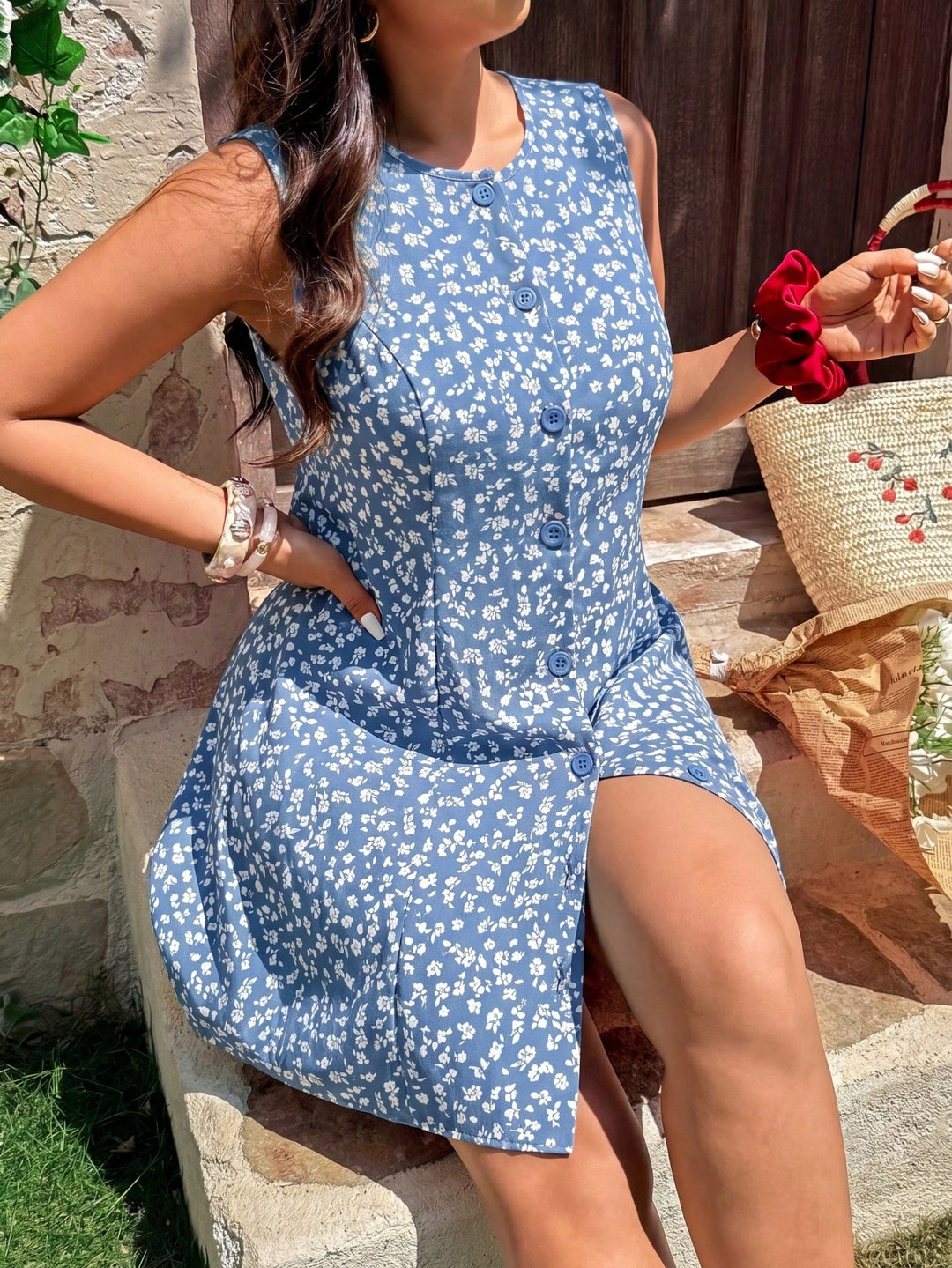 Rochie SHEIN, albastru