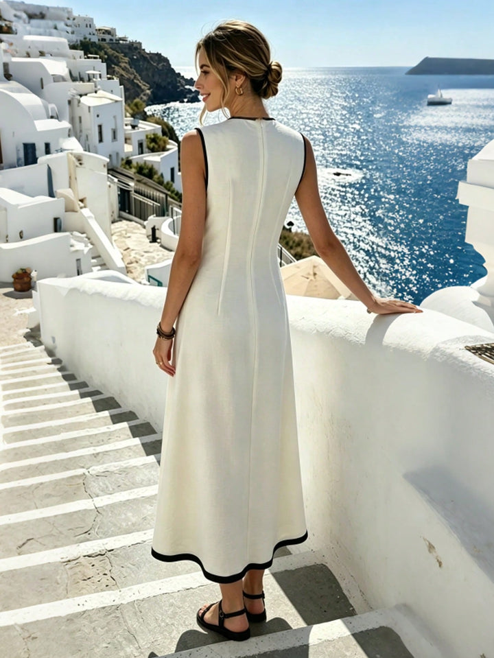 Rochie maxi SHEIN, bej