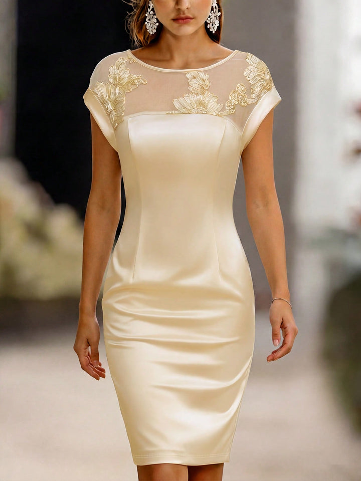 Rochie midi SHEIN, portocaliu
