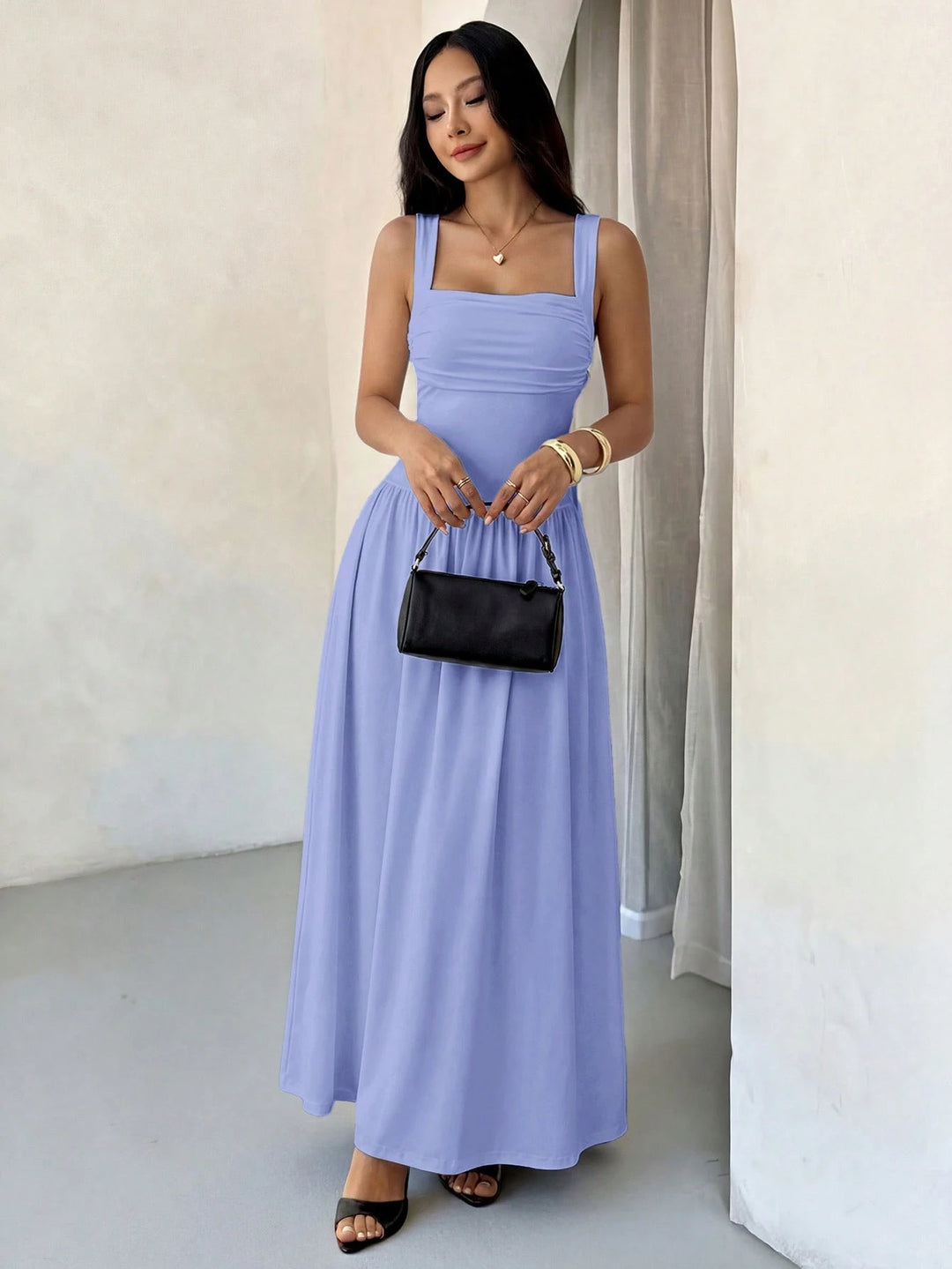 Rochie maxi SHEIN, mov