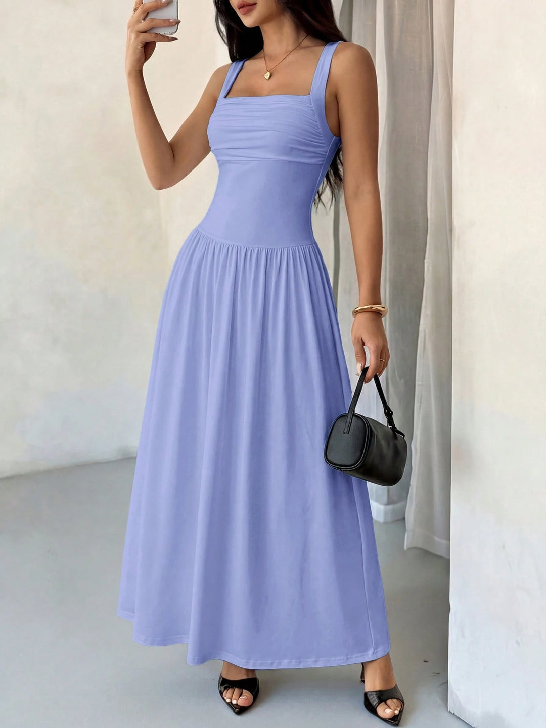 Rochie maxi SHEIN, mov
