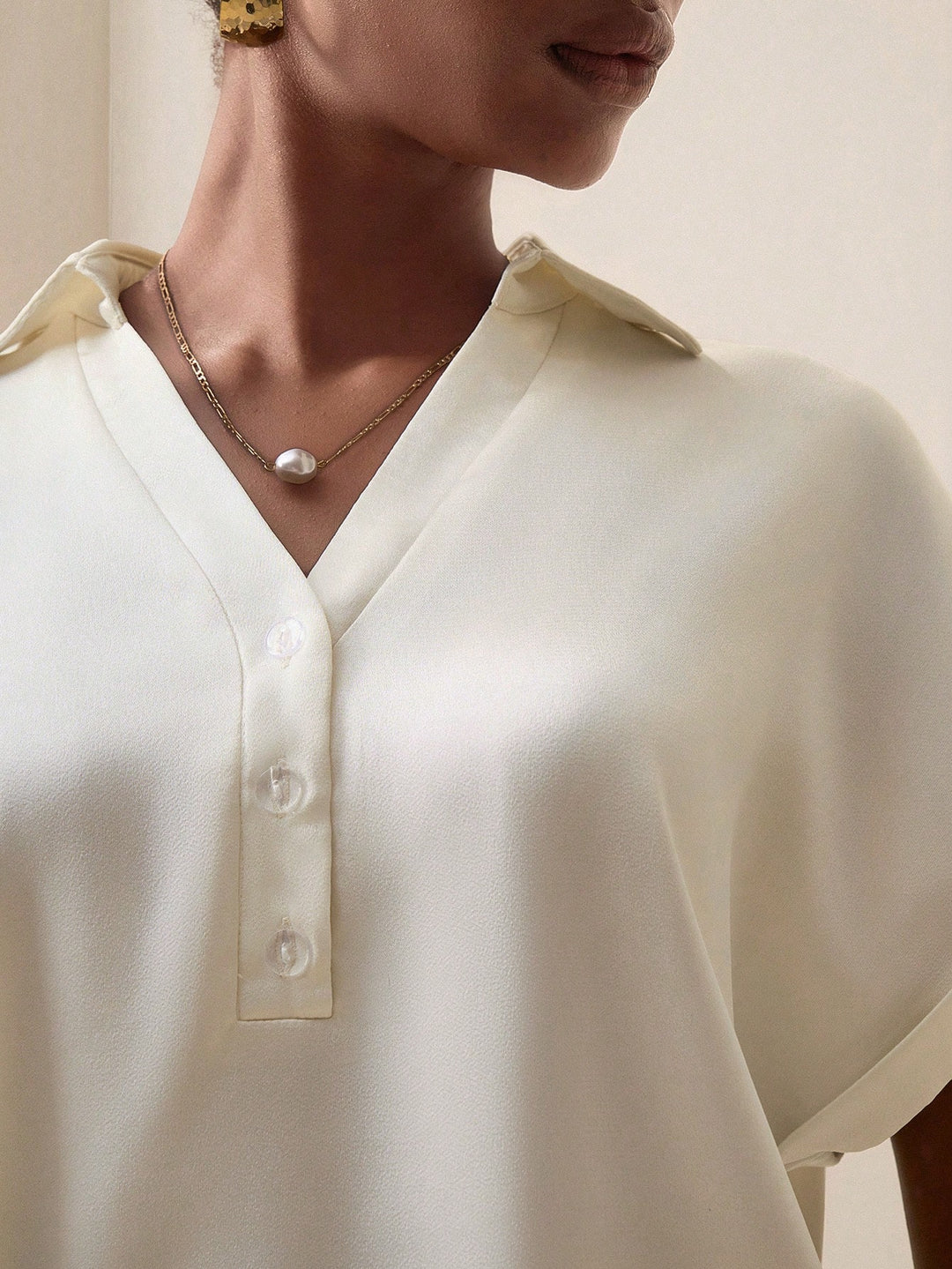 Top SHEIN, bej