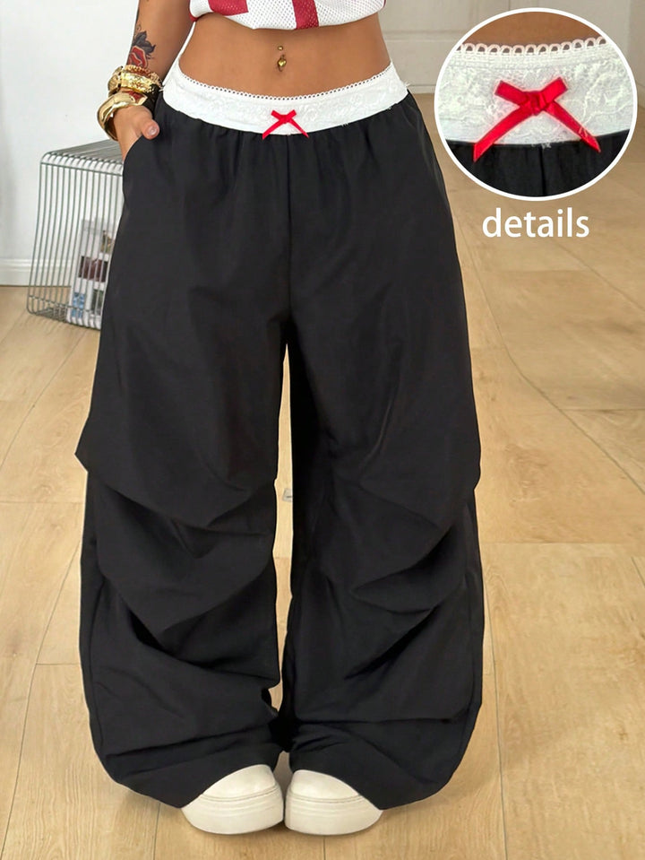 Pantaloni SHEIN, negru