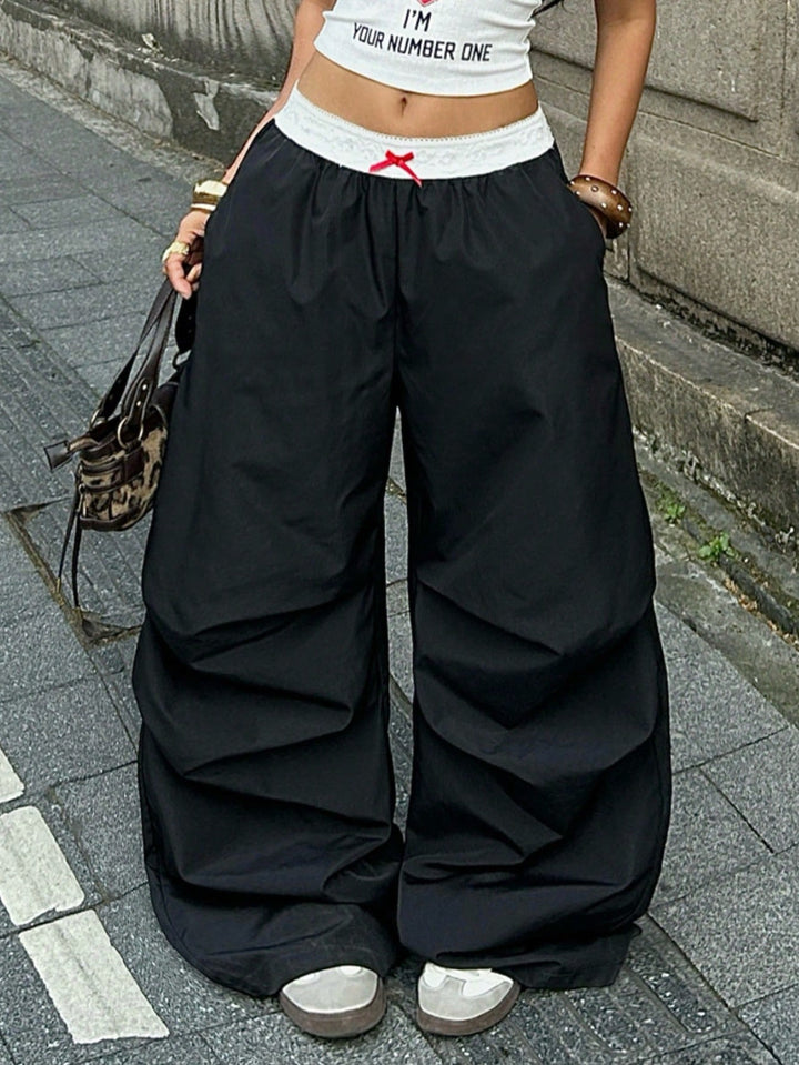 Pantaloni SHEIN, negru