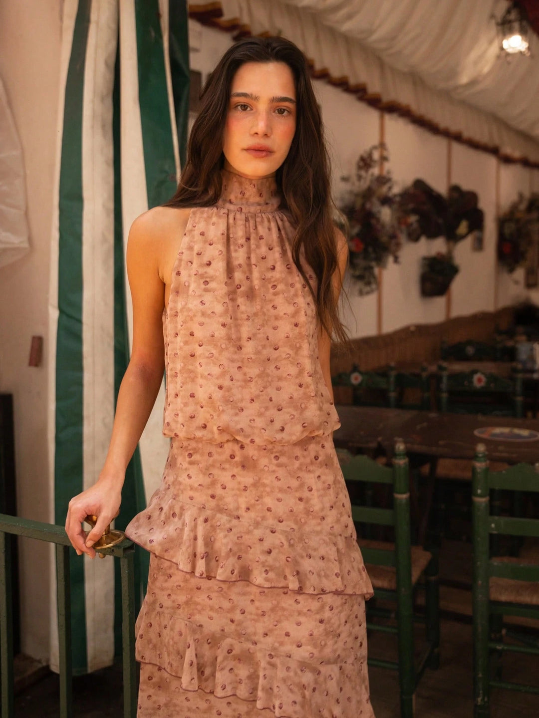 Rochie maxi SHEIN, mix culori