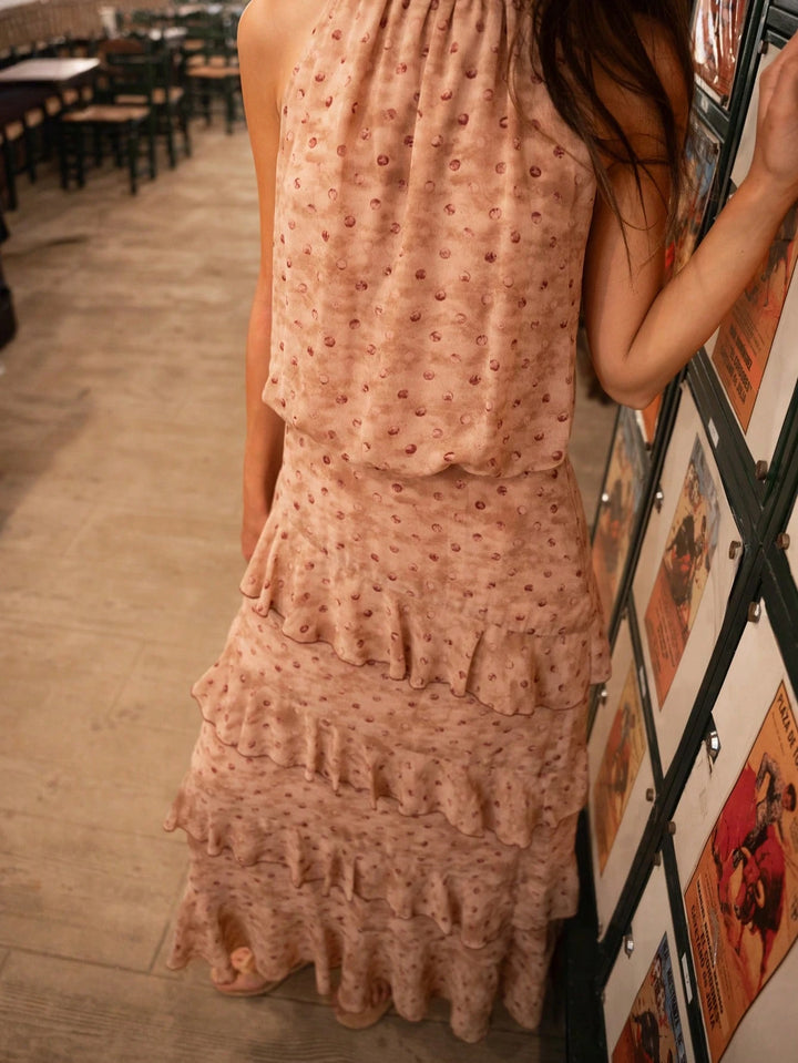 Rochie maxi SHEIN, mix culori