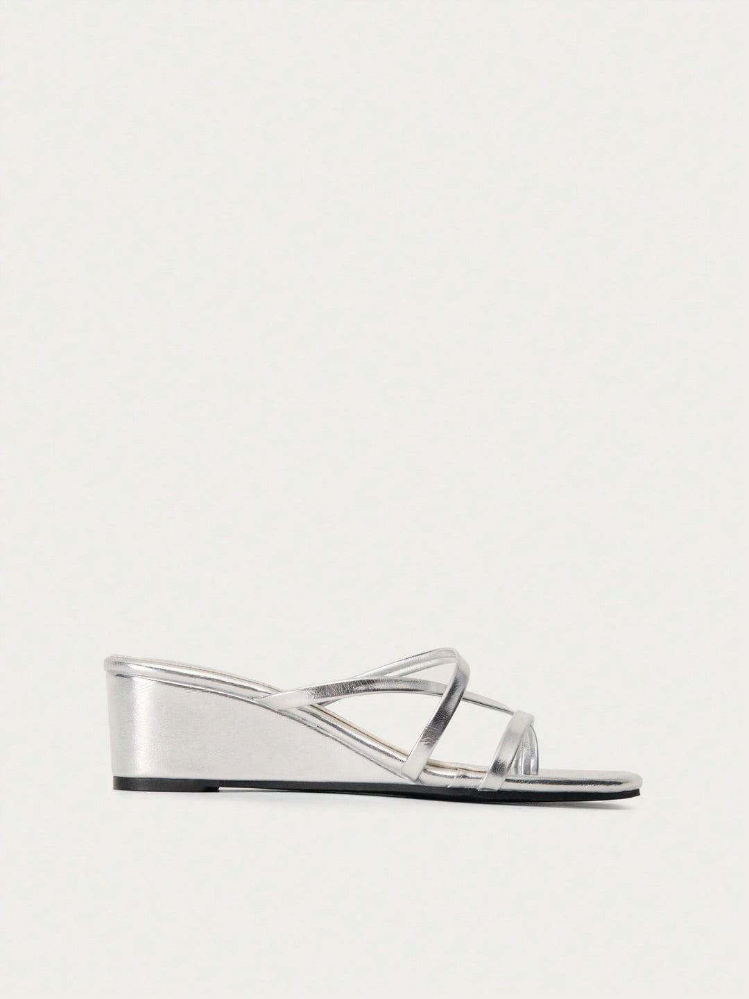 Sandale SHEIN, argintiu