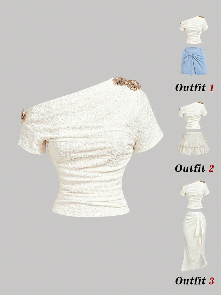 Tricou SHEIN, portocaliu